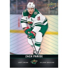 11 Zach Parise Base Card 2019-20 Tim Hortons UD Upper Deck
